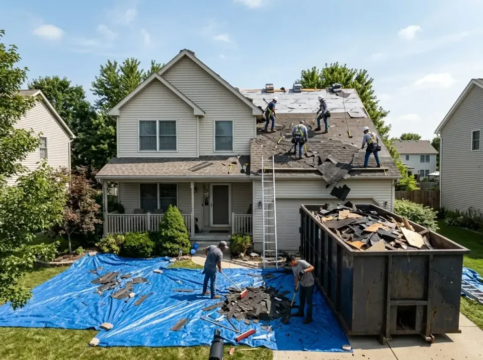 roof-replacement-debris-remova-004 — frequently asked questions, Cheapest Dumpster Rentals in Miramar, FL